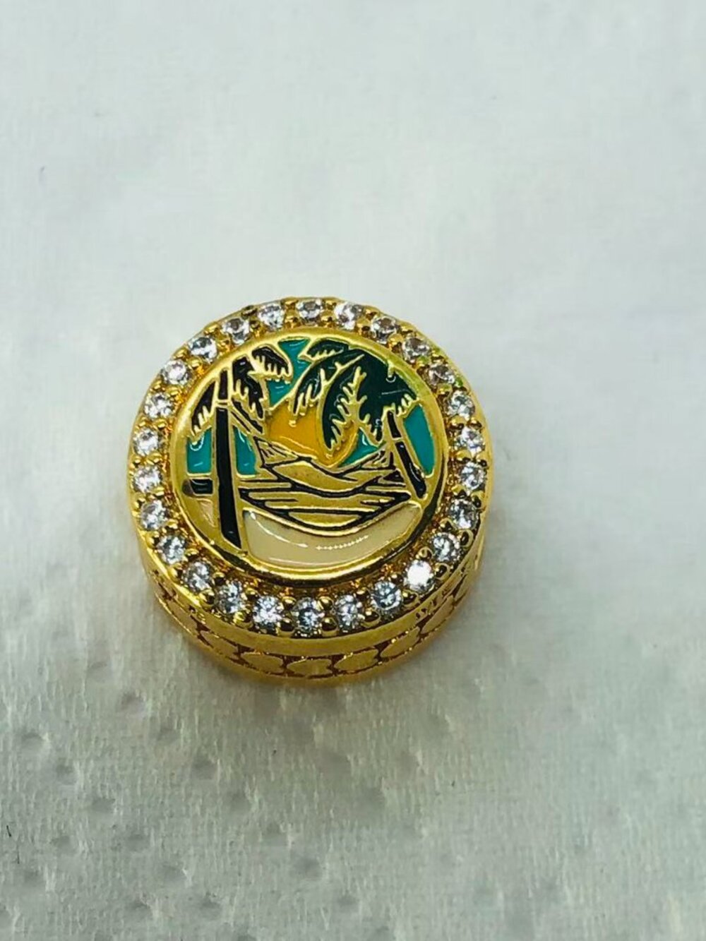 ✨ ✨Pandora Bahamas Bead Charm Beach Dangle Pendant